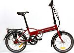 Электровелосипед складной Alpine E-Bike 850 20 quot; (2014), красный