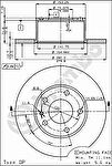 AP 10026 тормозной диск на 5 (E12)