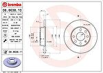 AP 14073 тормозной диск на OPEL CORSA C фургон (F08, W5L)