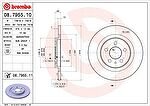 AP 14819V диск тормозной (изготовитель Brembo, Italy)