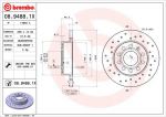 AP 14852 X тормозной диск на SKODA SUPERB (3T4)