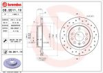AP 14853 X тормозной диск на SAAB 9-3 (YS3F)