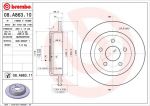 AP 14999 тормозной диск на JEEP GRAND CHEROKEE III (WH, WK)