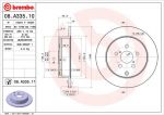 AP 15004 V тормозной диск на TOYOTA AVENSIS (T25_)