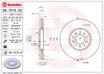 AP 24847 тормозной диск на SKODA FABIA