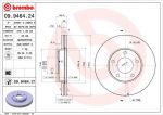AP 24957 E тормозной диск на MAZDA 3 (BL)