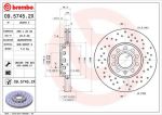 AP 25046 X тормозной диск на SKODA SUPERB (3U4)
