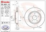 AP 25086 V тормозной диск на JEEP GRAND CHEROKEE III (WH, WK)