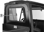 ARCTIC CAT Панель кабины для PROWLER, задняя (1436-039)