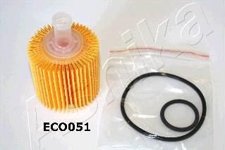 Ashika 10-ECO051 масляный фильтр на TOYOTA PRIUS (ZVW3_)