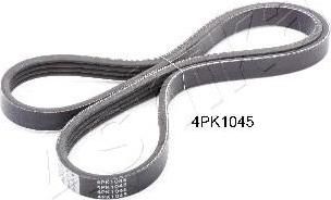 Ashika 112-4PK1045 поликлиновой ремень на KIA SHUMA II (FB)
