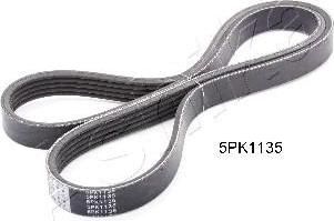 Ashika 112-5PK1135 поликлиновой ремень на NISSAN ALMERA II (N16)