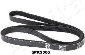Ashika 112-6PK2060 поликлиновой ремень на CHEVROLET CAPTIVA (C100, C140)