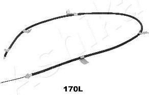 Ashika 131-01-170L трос, стояночная тормозная система на NISSAN NAVARA (D40)