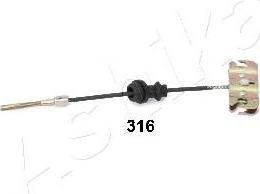 Ashika 131-03-316 трос, стояночная тормозная система на MAZDA 626 II (GC)