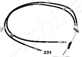 Ashika 131-03-331 трос, стояночная тормозная система на MAZDA 3 (BL)
