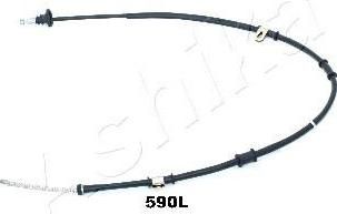 Ashika 131-05-590L трос, стояночная тормозная система на MITSUBISHI LANCER IV (C6_A, C7_A)
