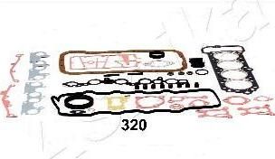 Ashika 48-03-320 комплект прокладок, головка цилиндра на MAZDA 323 III (BF)