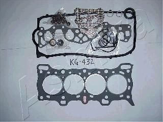 Ashika 48-04-432 комплект прокладок, головка цилиндра на HONDA CIVIC III Hatchback (AL, AJ, AG, AH)