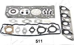 Ashika 48-05-511 комплект прокладок, головка цилиндра на HYUNDAI H-1 / STAREX