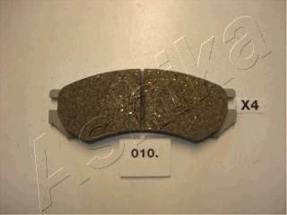 Ashika 50-00-010 комплект тормозных колодок, дисковый тормоз на NISSAN PRIMERA (P10)