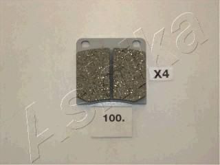 Ashika 50-01-100 комплект тормозных колодок, дисковый тормоз на NISSAN CHERRY II купе (N10)