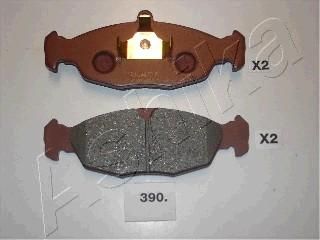 Ashika 50-03-390 комплект тормозных колодок, дисковый тормоз на OPEL CORSA B (73_, 78_, 79_)