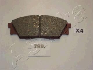 Ashika 50-07-799 комплект тормозных колодок, дисковый тормоз на SUBARU REX III