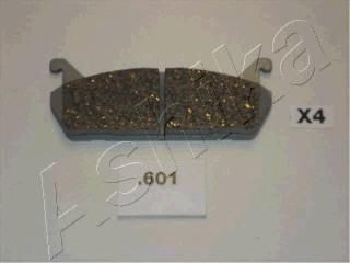 Ashika 51-06-601 комплект тормозных колодок, дисковый тормоз на MAZDA 323 C IV (BG)