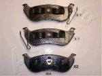 Ashika 51-09-904 комплект тормозных колодок, дисковый тормоз на JEEP WRANGLER II (TJ)