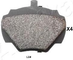 Ashika 51-0L-L04 комплект тормозных колодок, дисковый тормоз на LAND ROVER DEFENDER Station Wagon (LD)