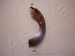 Ashika 55-04-409 комплект тормозных колодок на HONDA CIVIC I Shuttle (AN, AR)
