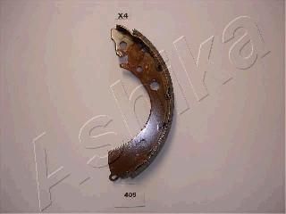 Ashika 55-04-409 комплект тормозных колодок на HONDA CIVIC I Shuttle (AN, AR)