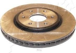 Ashika 60-01-115 тормозной диск на NISSAN NAVARA (D40)