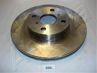 Ashika 60-02-288 тормозной диск на TOYOTA COROLLA Compact (_E9_)