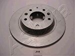 Ashika 61-03-316 тормозной диск на MAZDA 6 (GH)