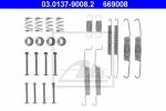 ATE 03.0137-9008.2 комплектующие, тормозная колодка на VW POLO купе (86C, 80)