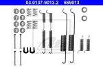 ATE 03.0137-9013.2 комплектующие, тормозная колодка на FORD TAUNUS '80 (GBS, GBNS)