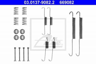 ATE 03.0137-9082.2 комплектующие, тормозная колодка на PEUGEOT 505 Break (551D)