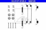ATE 03.0137-9125.2 комплектующие, тормозная колодка на RENAULT MEGANE I (BA0/1_)