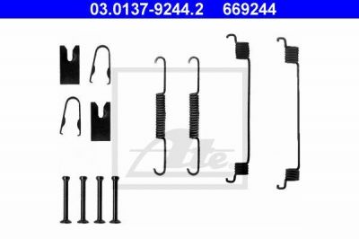 ATE 03.0137-9244.2 комплектующие, тормозная колодка на FIAT MAREA (185)