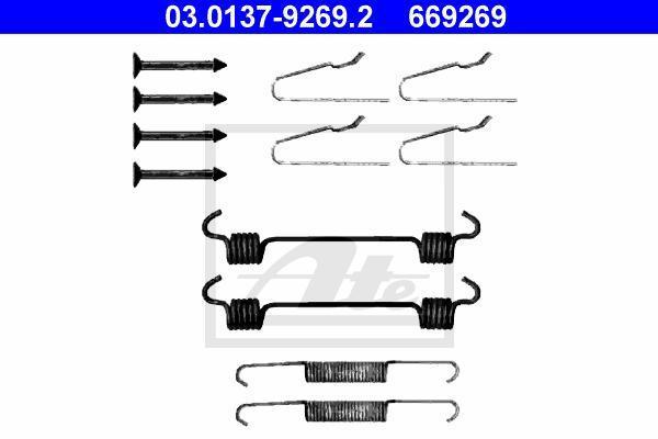 ATE 03.0137-9269.2 Комплектующие, стояночная тормозная система