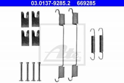 ATE 03.0137-9285.2 комплектующие, тормозная колодка на PEUGEOT BOXER фургон (230L)