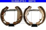 ATE 03.0520-5719.3 комплект тормозных колодок на OPEL ASTRA G универсал (F35_)