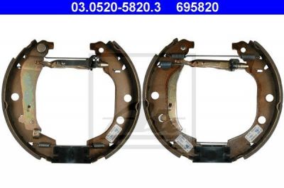 ATE 03.0520-5820.3 комплект тормозных колодок на PEUGEOT 406 Break (8E/F)