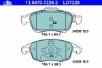 ATE 13-0470-7229-2 Колодки торм.пер. CERAMIC