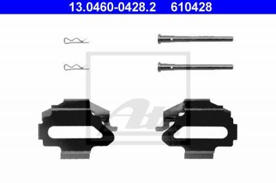 ATE 13.0460-0428.2 комплектующие, колодки дискового тормоза на FORD MONDEO I седан (GBP)