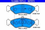 ATE 13.0460-7073.2 комплект тормозных колодок, дисковый тормоз на FORD FIESTA фургон (FVD)
