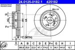 ATE 24.0125-0182.1 Диск тормозной 24.0125-0182.1
