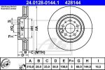 ATE 24.0128-0144.1 Диск торм. пер. Volvo S60, XC90